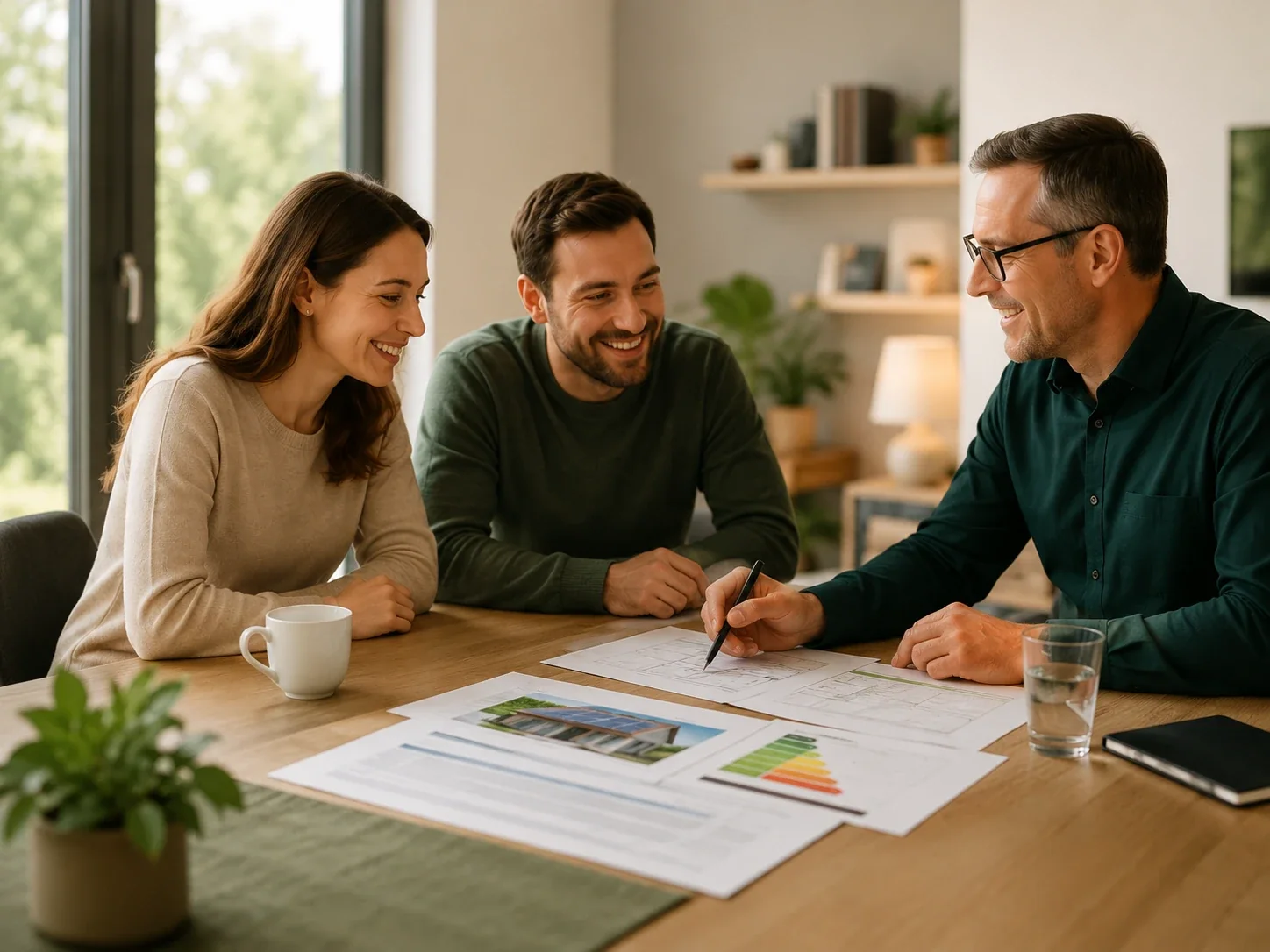 Persönliche Beratung zu einem Energieprojekt